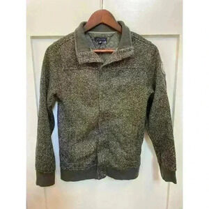 Tommy Hilfiger Letterman Herringbone Boys Jacket, sz 1X (16-18)